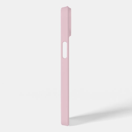 Rode papaver op roze blush Case-Mate iPhone case (Achterkant / Rechts)