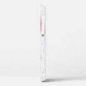 rode papaver op witgewassen hout Case-Mate iPhone case (Achterkant / Links)