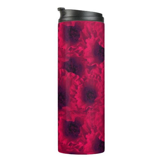 Rode papaver, papaver thermosbeker (Geroteerd rechts)