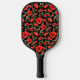 Rode papaver pickleball paddle