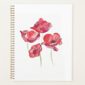 Rode papaver planner (Voorkant)