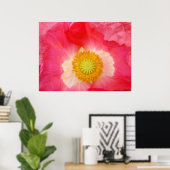 Rode papaver prints Oriental Poppy Flowers (Thuiskantoor)