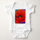 Rode papaver schilderen - Multi Romper (Voorkant)