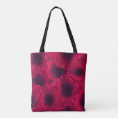 Rode papaver tote bag (Achterkant)