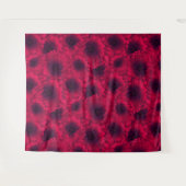 Rode papaver wandkleed (Voorkant (horizontaal))