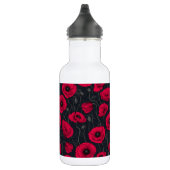 Rode papaver waterfles  (Rechts)