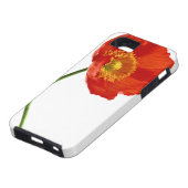 Rode papavereenvoud Case-Mate iPhone case (Onderkant)