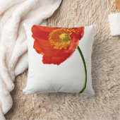 Rode papavereenvoud kussen (Deken)