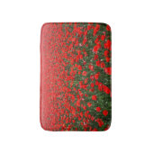 Rode papavers badmat (Voorkant Verticaal)
