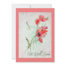 rode papavers die je gemist bent, krijgen snel go