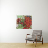 Rode papavers en Daisies van Vincent Van Gogh Wandkleed (In Situ (horizontaal))