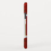 Rode papavers floreren lijst wit patroon Case-Mate iPhone case (Achterkant/rechts)