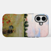 Rode papavers van Monet - papavervrije veldparasol Case-Mate iPhone Case (Achterkant (horizontaal))