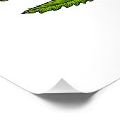 Rode papavertekening 3 foto afdruk (Hoek)