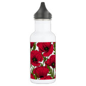 Rode papavertuin 2 waterfles  (Links)