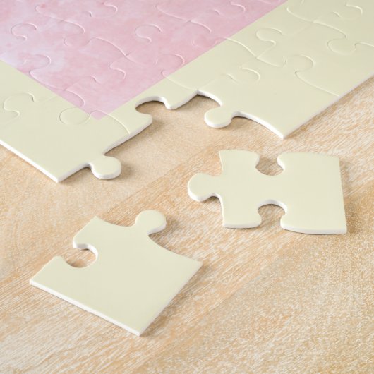 Rode papegaaien legpuzzel (Zijkant)