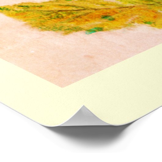 Rode papegaaien poster (Hoek)