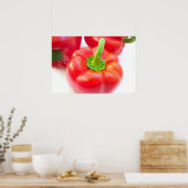 Rode paprika poster (Keuken)