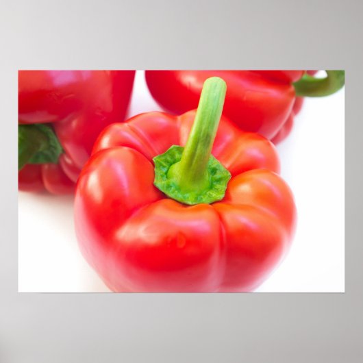Rode paprika poster (Voorkant)