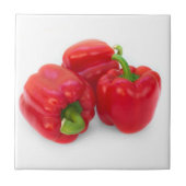 Rode paprika tegeltje (Voorkant)