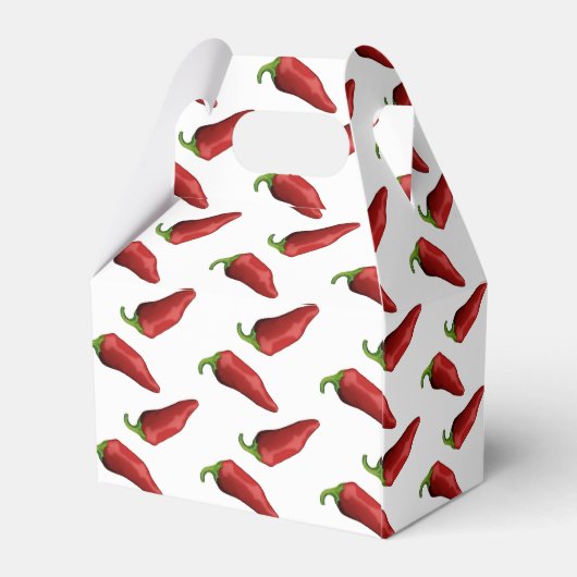 Rode paprika's bedankdoosjes (Achterkant)