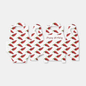 Rode paprika's bedankdoosjes (Uitgevouwen)