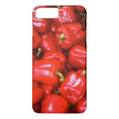 Rode paprika's in geposteriseerd Afbeelding Case-Mate iPhone Case (Achterkant)