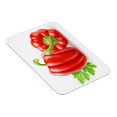 Rode paprika's magneet (Rechterzijde)