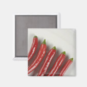Rode paprika's magneet (Voorkant / Achterkant)