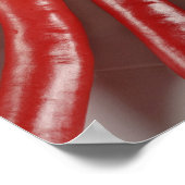 Rode paprika's poster (Hoek)