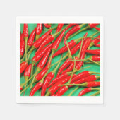 Rode paprika's servet (Voorkant)