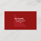 Rode paprika's visitekaartje (Achterkant)