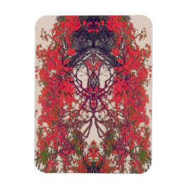 Rode Paradijsvogel Magneet