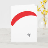 rode paraglider kaart (Gele Bloem)