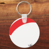 rode paraglider sleutelhanger (Voorkant)