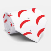 rode paraglider stropdas (Opgerold)