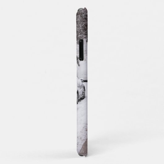 Rode paraplu in Winter Wonderland - Laat het sneeu Case-Mate iPhone Case (Achterkant/rechts)