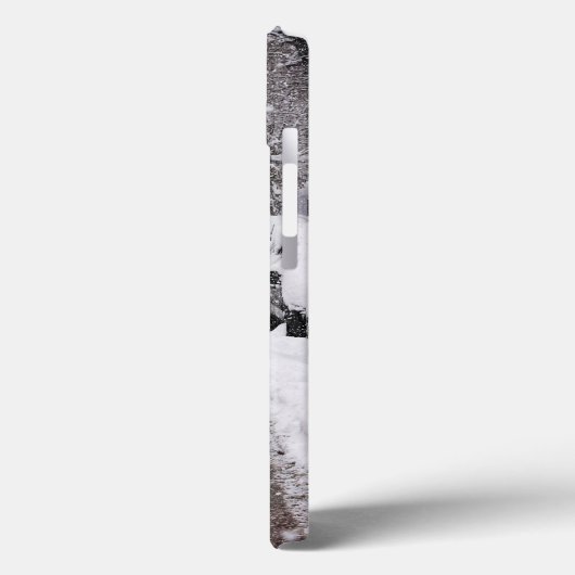 Rode paraplu in Winter Wonderland - Laat het sneeu Case-Mate iPhone Case (Achterkant / Links)