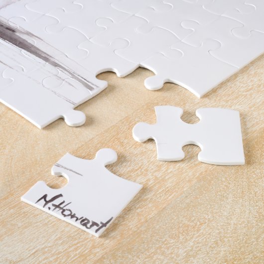 Rode paraplu legpuzzel (Zijkant)