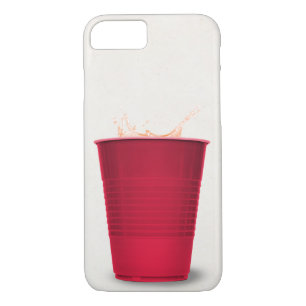 rode partijbeker met drink Case-Mate iPhone case