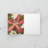  Rode Passie Vloer Klein Wenskaart Feestdagen Kaart (Binnen)