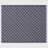 Rode patrijs cadeaupapier (Vlak)