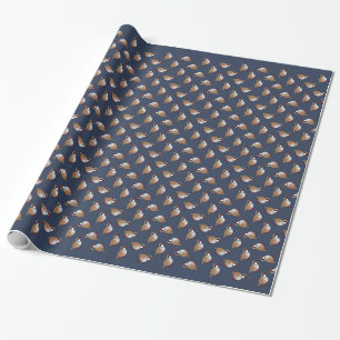 Rode patrijs cadeaupapier