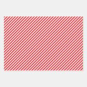 Rode patronen inpakpapier vel (Voorkant 2)