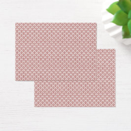 Rode Patroon Profielkaarten | Minimaal Geometrisch Visitekaartje