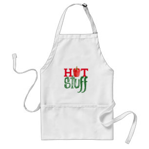 Rode peper-chefapron standaard schort