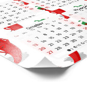 Rode Peper Diva Cartoon 2024 Kalender Foto Afdruk (Hoek)