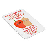 rode peper en butterut-pijlsoep magneet (Rechterzijde)