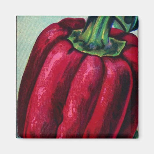 rode peper magneet (Voorkant)