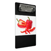 Rode peper mini klembord (Schuin)